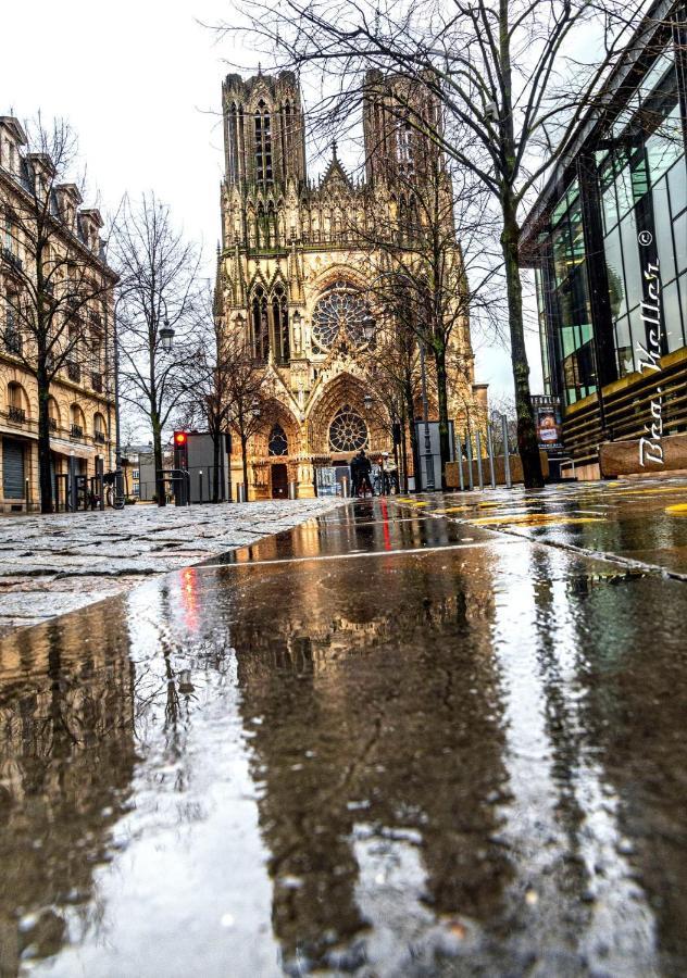 Augustins Appartement T2 Lumineux Proche Cathedrale رانس المظهر الخارجي الصورة
